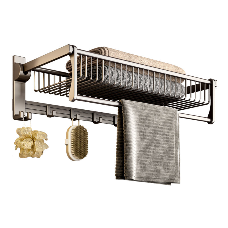 BowLift | Modern Gray Bathroom Set Paper Holder Bathroom Shelf Bathroom Hardware Set