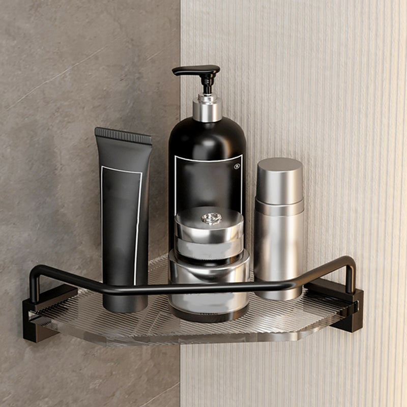 BowLift | Black Bathroom Set Metallic & Acrylic Bathroom Accessories Set made of Stainless Steel Aluminium