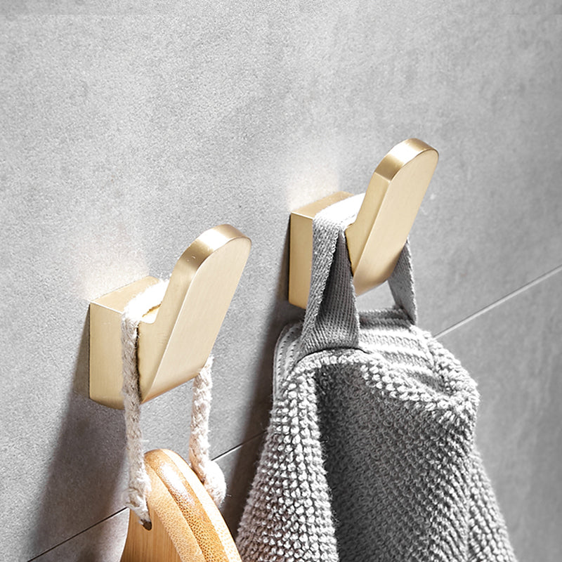 BowLift | Brushed Brass Bathroom Hardware Set Retro Golden Bathroom Accessories Set