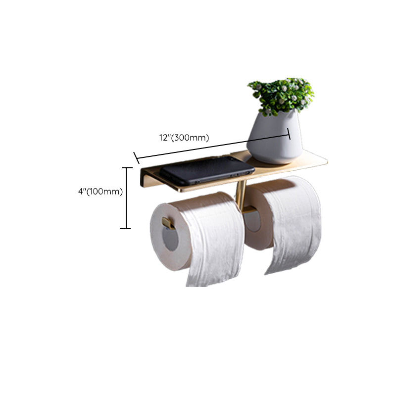 BowLift | Brushed Brass Bathroom Hardware Set Retro Golden Bathroom Accessories Set