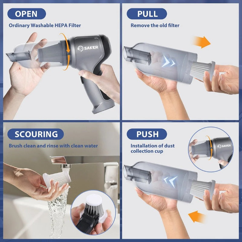 BowLift | Upgraded Mini 3 in 1 Vacuum Cleaner