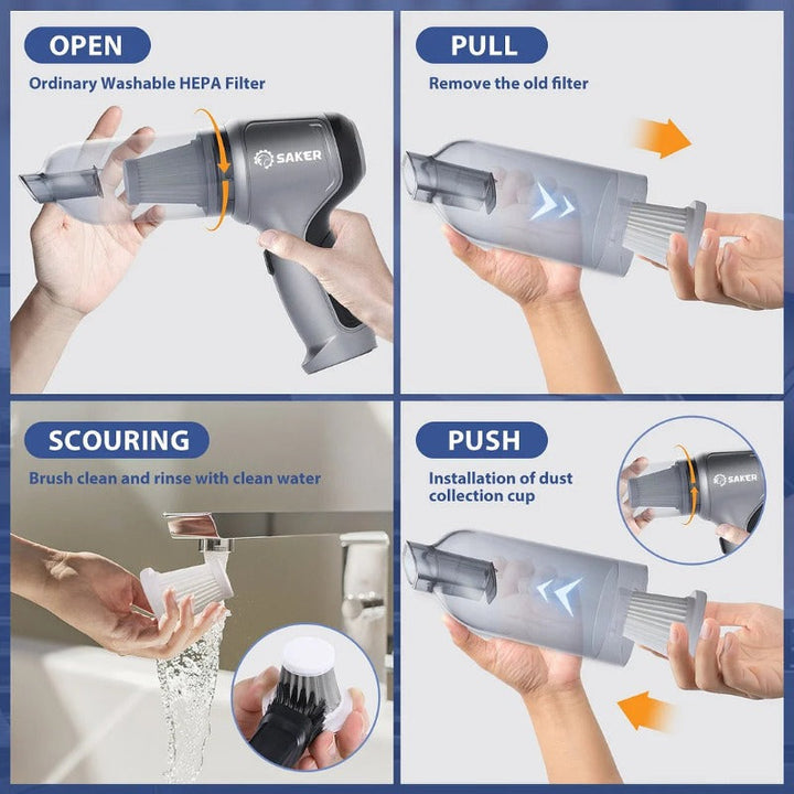 BowLift | Upgraded Mini 3 in 1 Vacuum Cleaner