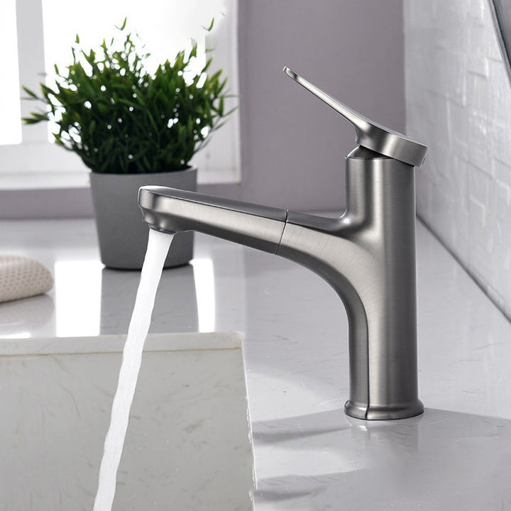 BowLift | Basic Faucet Brass Faucet Silver Centerset Faucet