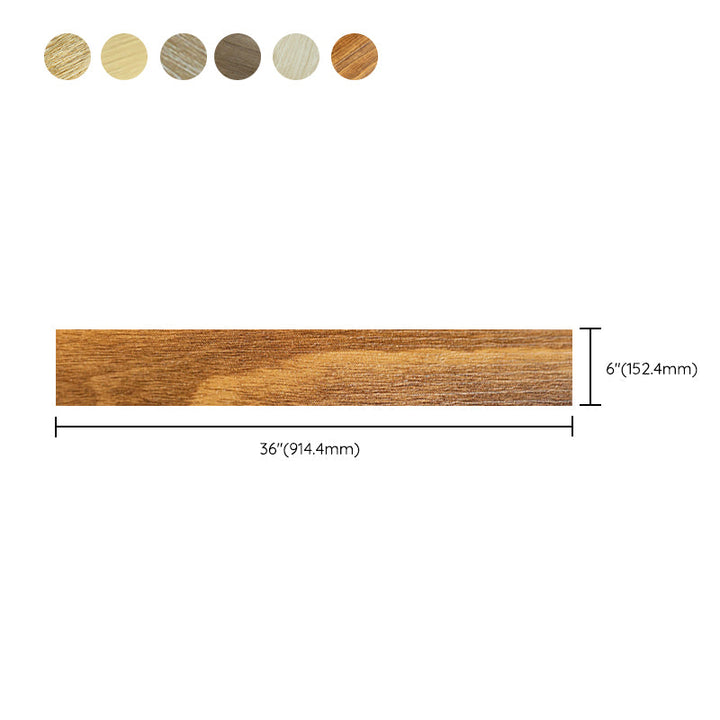 BowLift | Rectangle PVC flooring wood design peel & stick vinyl floor for the living room