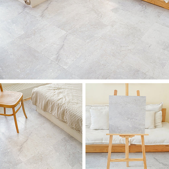 BowLift | PVC flooring stone design peel & stick square vinyl floor for the living room