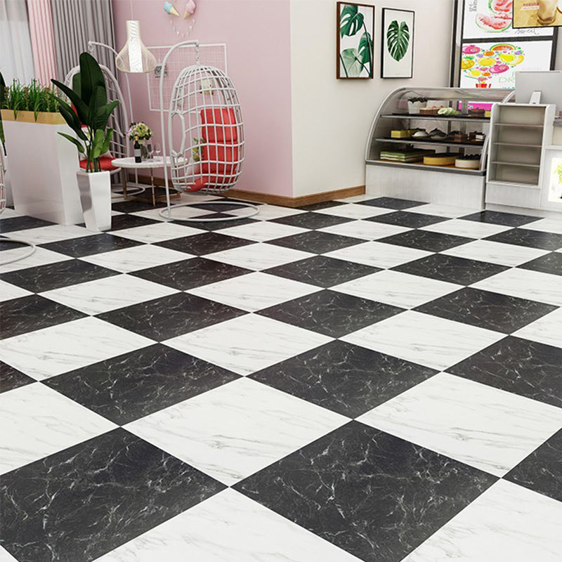 BowLift | PVC Flooring Peel & Stick Stone Design Square Vinyl Floor for the Living Room