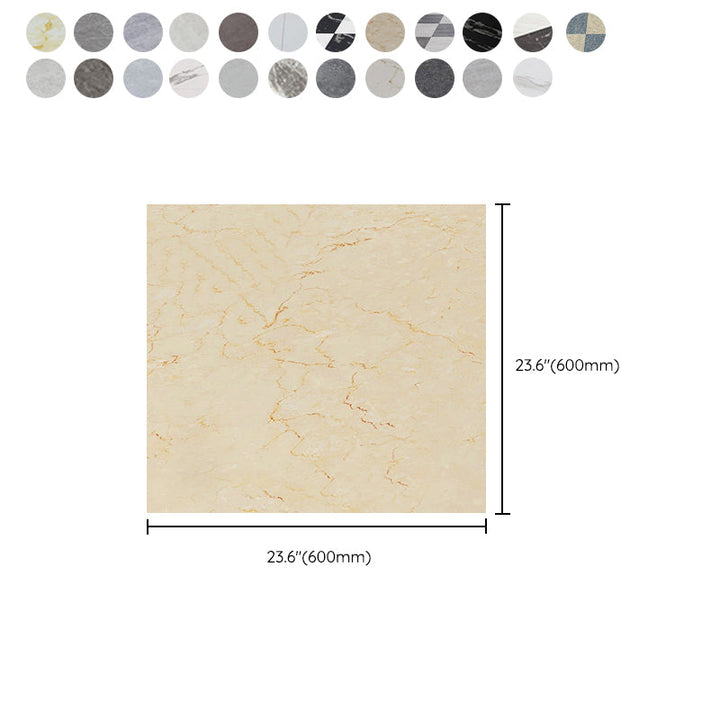 BowLift | PVC Flooring Peel & Stick Stone Design Square Vinyl Floor for the Living Room