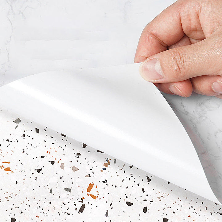 BowLift | Modern Splash Guard Tile Waterproof Marble Print Peel and Stick Tile for the Kitchen