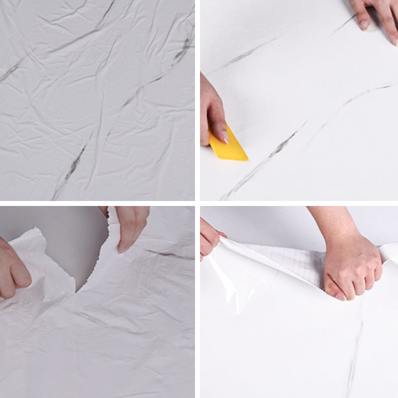 BowLift | Modern Peel and Stick Tile Vinyl Smooth Back Wall Wallpaper