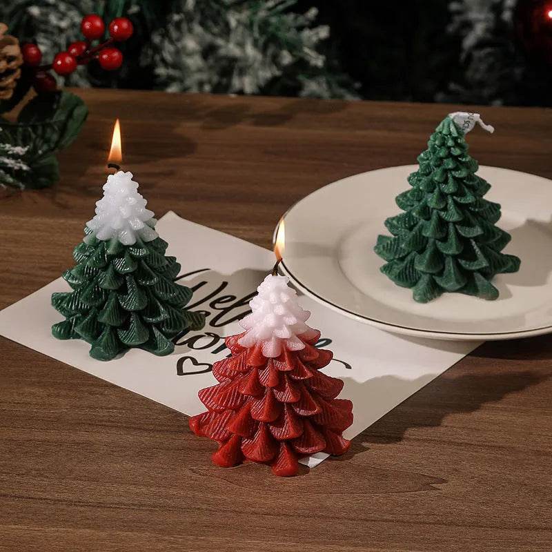 BowLift | Christmas Tree Silicone Molds For DIY Christmas Creative Atmosphere Decoration Handmade Fragrant Candles
