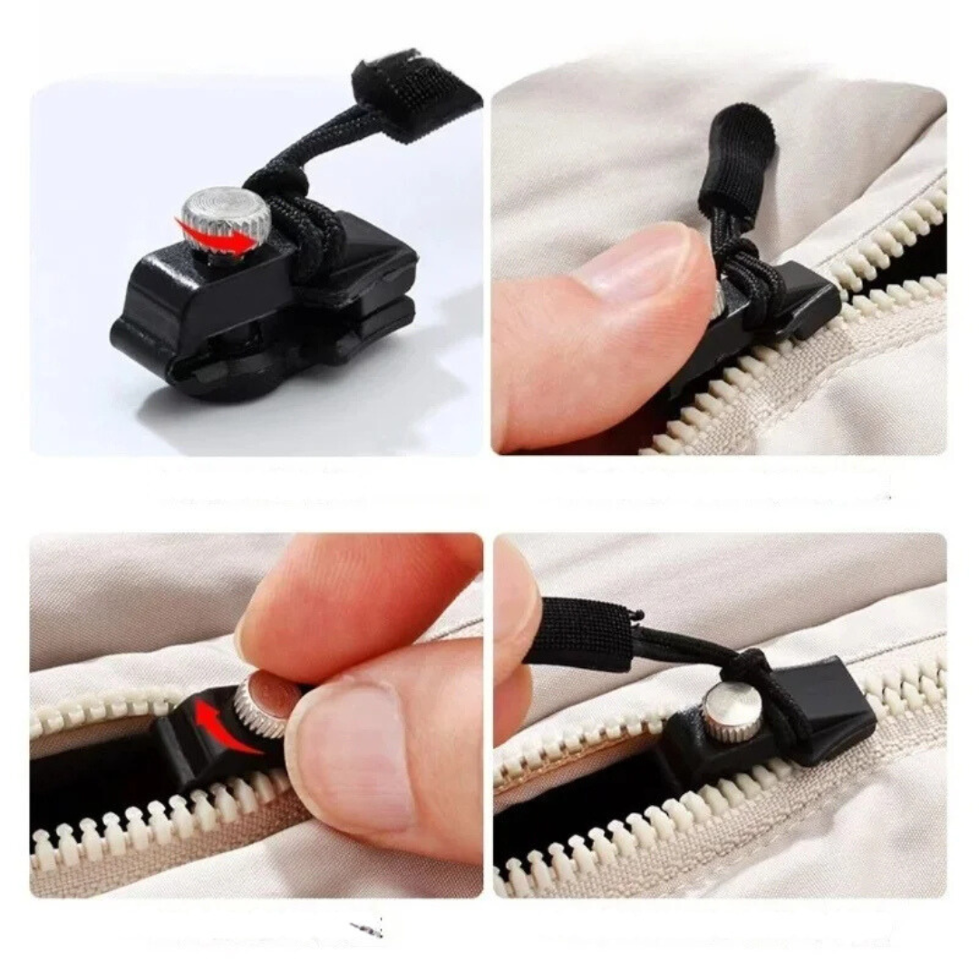 ZipperFix Pro Kit — Instantly defeats broken zippers and saves favorite items! (10 pieces) | Bowlift