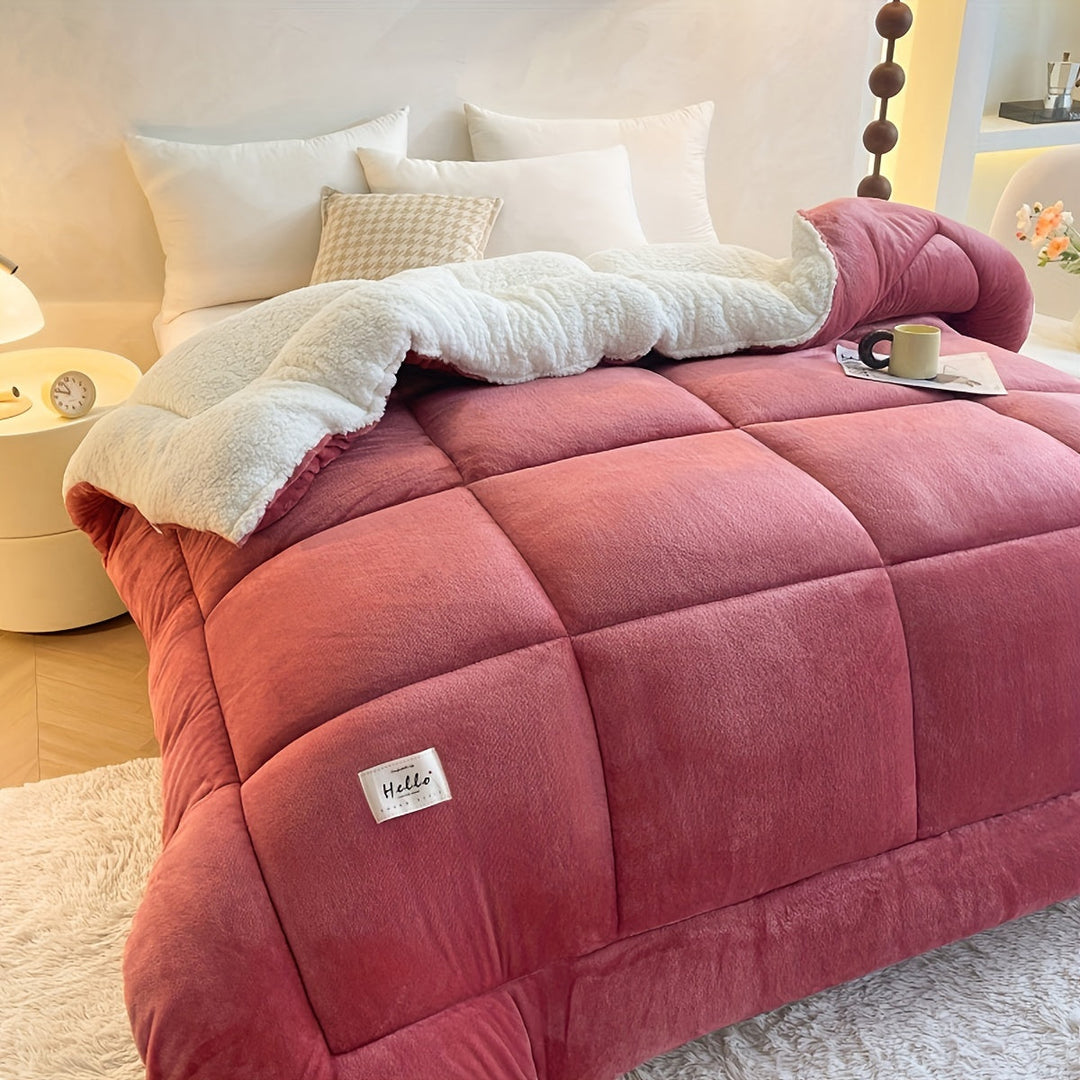BowLift | Stylish Cabin Sherpa Fleece Duvet – Ultimate Comfort & Warmth