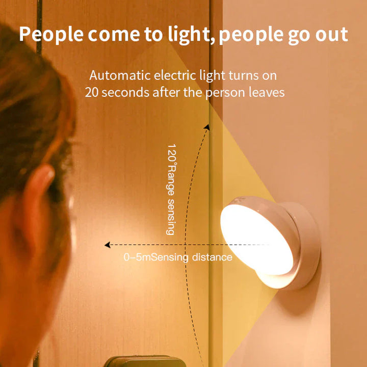 Elegant Motion Sensor Night Light Bowlift