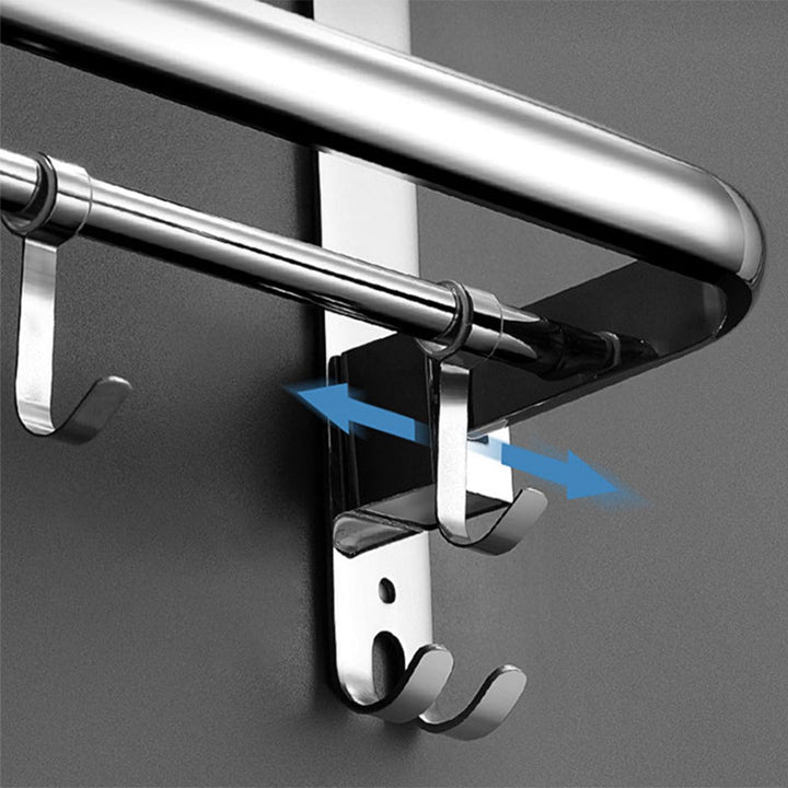 BowLift | Modern bathroom accessory set bathroom shelf towel bar bathroom accessories