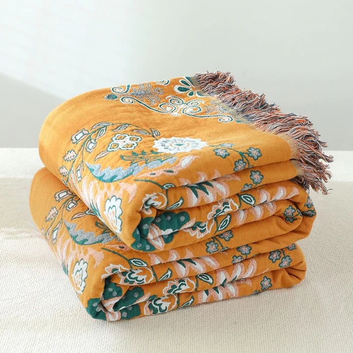 BowLift | Cotton Queen Bedcover Sofa Blanket