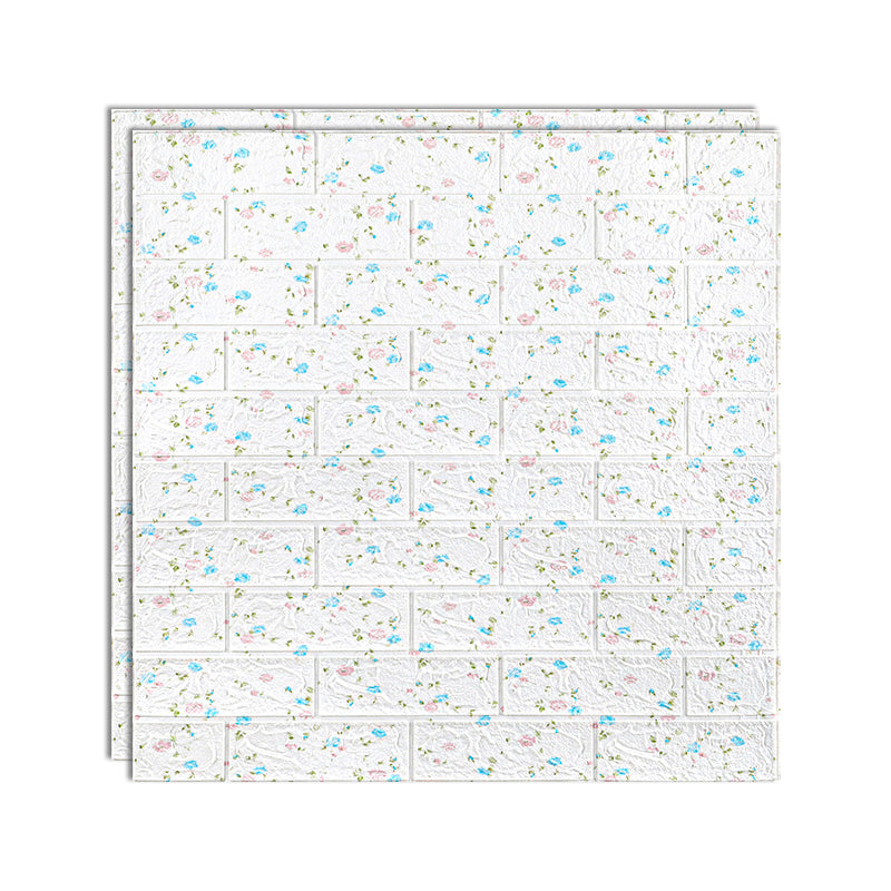 BowLift | Farmhouse Beadboard PVC Wall Access Panel Peel and Stick Wall Tile Set of 2