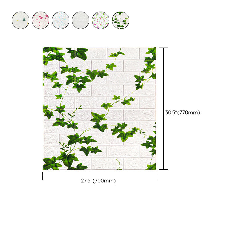 BowLift | Farmhouse Beadboard PVC Wall Access Panel Peel and Stick Wall Tile Set of 2