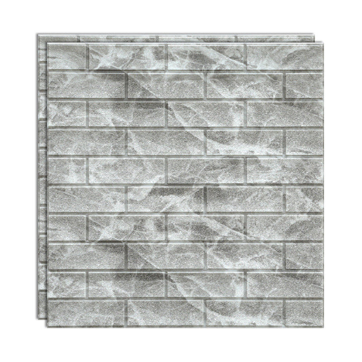BowLift | Industrial Wall Panel, 3D Brick Bathroom Wall Panels Set of 2