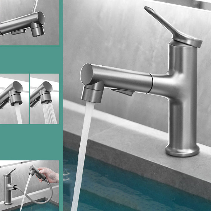 BowLift | Modern Basin Faucet Solid Brass Centerset Sink Faucet for Bathroom