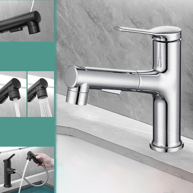 BowLift | Modern Basin Faucet Solid Brass Centerset Sink Faucet for Bathroom