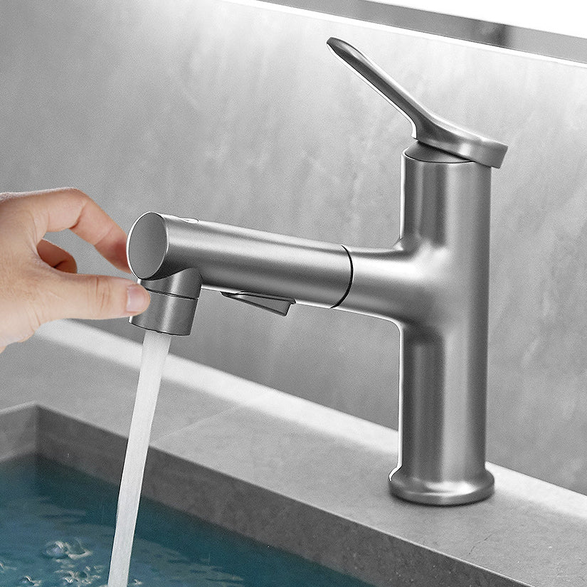 BowLift | Modern Basin Faucet Solid Brass Centerset Sink Faucet for Bathroom