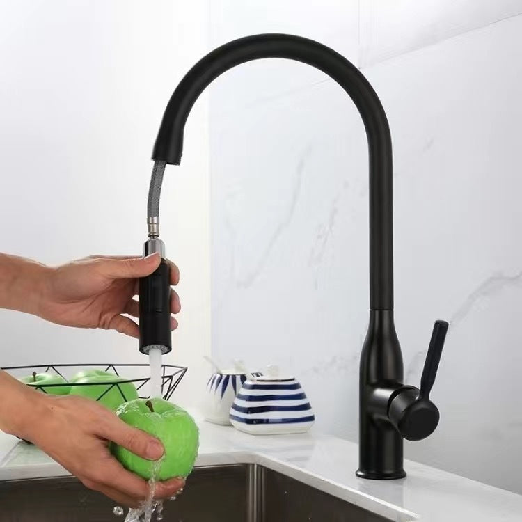 BowLift | Modern Pull-down Water Filler Single Handle High Arc Kitchen Faucet
