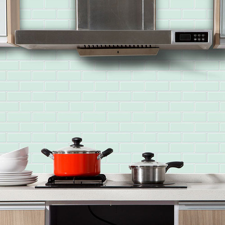 BowLift | Rectangular Tile - Peel & Stick Easy Waterproof Plastic Peel and Stick Subway Tile for the Kitchen