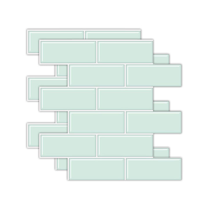 BowLift | Rectangular Tile - Peel & Stick Easy Waterproof Plastic Peel and Stick Subway Tile for the Kitchen