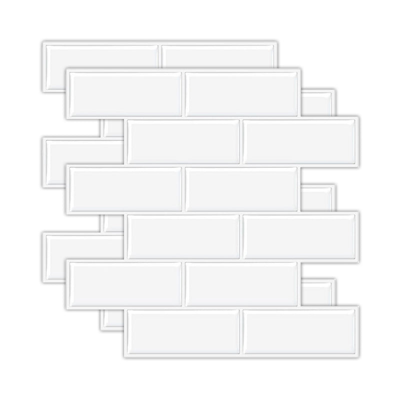BowLift | Rectangular Tile - Peel & Stick Easy Waterproof Plastic Peel and Stick Subway Tile for the Kitchen