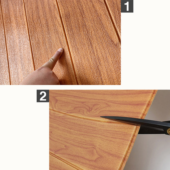 BowLift | Waterproof Wall Paneling Peel and Stick Wood Look Design Wall Paneling