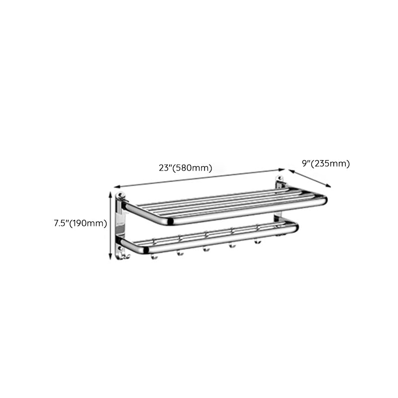 BowLift | Modern Stainless Steel Bathroom Shelf Bathroom Accessories Hardware Set