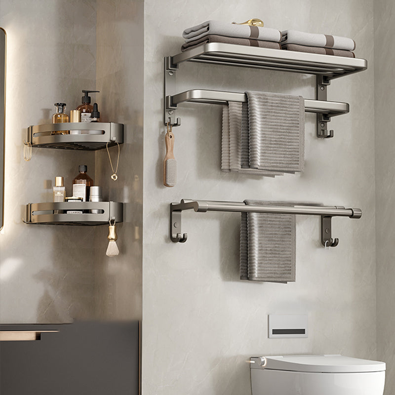 BowLift | Modern Stainless Steel Bathroom Shelf Bathroom Accessories Set Towel Holder Bathroom Set