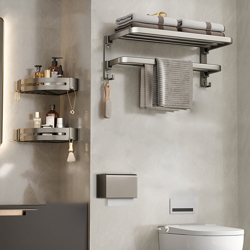 BowLift | Modern Stainless Steel Bathroom Shelf Bathroom Accessories Set Towel Holder Bathroom Set