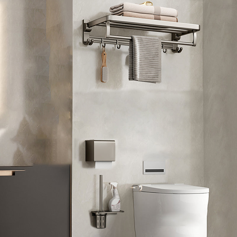 BowLift | Modern Stainless Steel Bathroom Shelf Bathroom Accessories Set Towel Holder Bathroom Set
