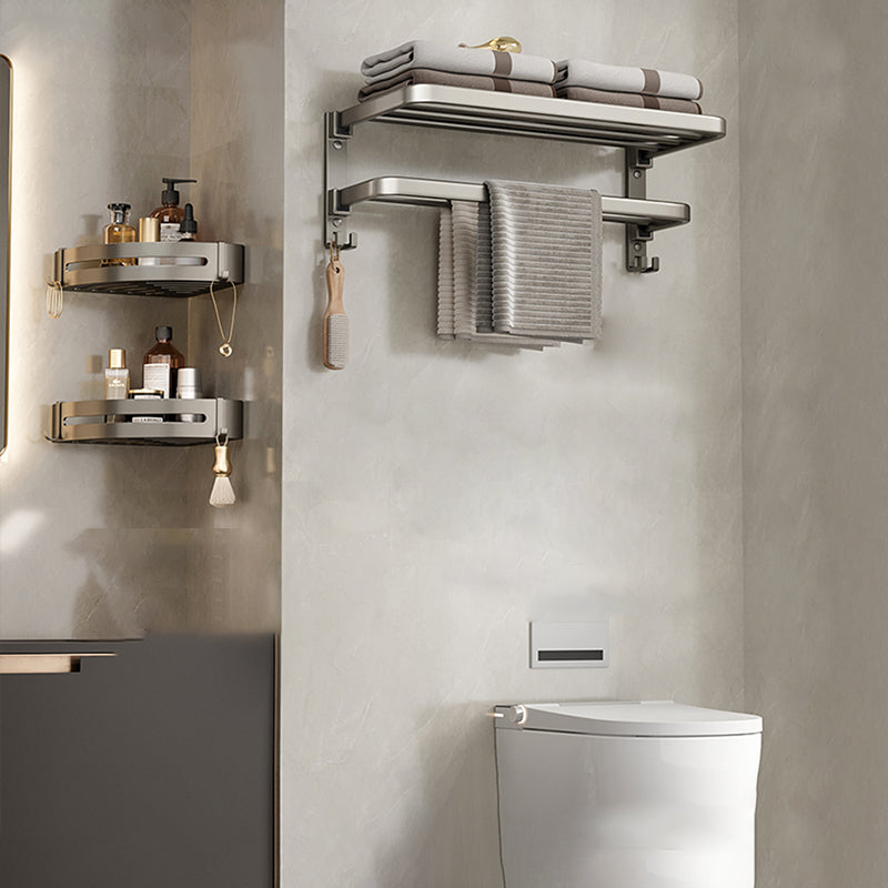 BowLift | Modern Stainless Steel Bathroom Shelf Bathroom Accessories Set Towel Holder Bathroom Set