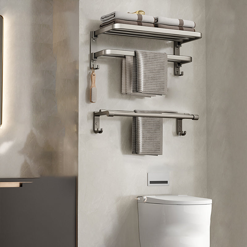 BowLift | Modern Stainless Steel Bathroom Shelf Bathroom Accessories Set Towel Holder Bathroom Set