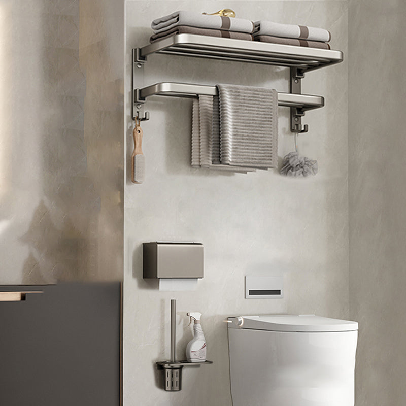BowLift | Modern Stainless Steel Bathroom Shelf Bathroom Accessories Set Towel Holder Bathroom Set