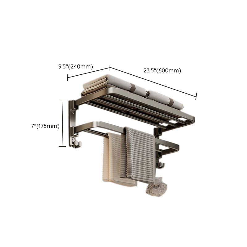 BowLift | Modern Stainless Steel Bathroom Shelf Bathroom Accessories Set Towel Holder Bathroom Set