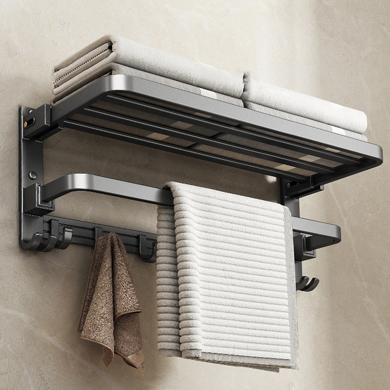 BowLift | Modern Towel Bar Bathroom Set Bathroom Shelf Bathroom Accessory Kit