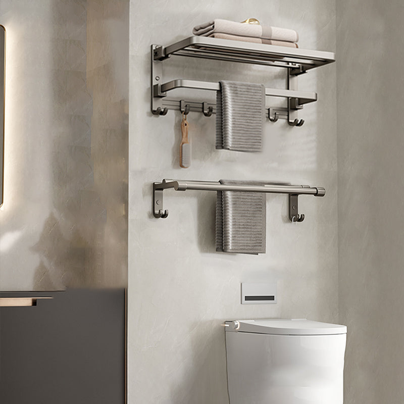 BowLift | Modern Towel Bar Bathroom Set Bathroom Shelf Bathroom Accessory Kit