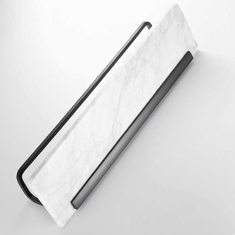 BowLift | Metal and Marble Bathroom Hardware Set as Individual Piece or Set in Black