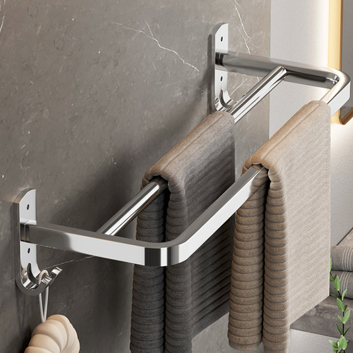 BowLift | Modern Polished Chrome Bathroom Accessory Set made of Stainless Steel