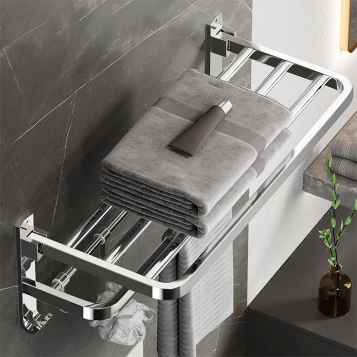 BowLift | Modern Polished Chrome Bathroom Accessory Set made of Stainless Steel
