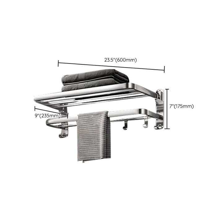 BowLift | Modern Polished Chrome Bathroom Accessory Set made of Stainless Steel