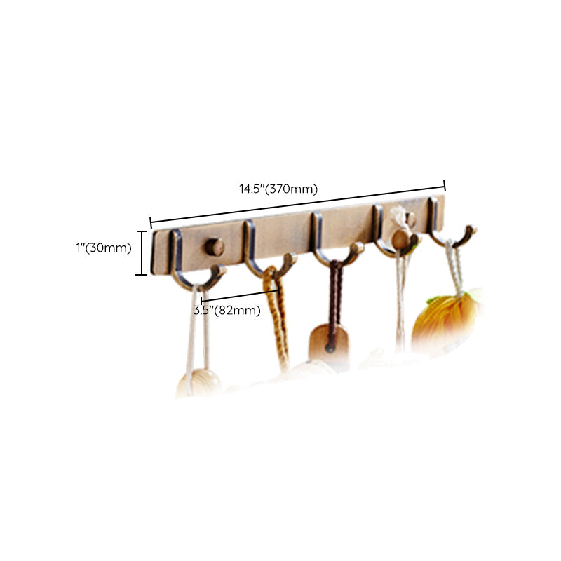 BowLift | Vintage Bronze Bathroom Accessories Set Brushed Brass Towel Rail/Paper Holder/Bath Shelf