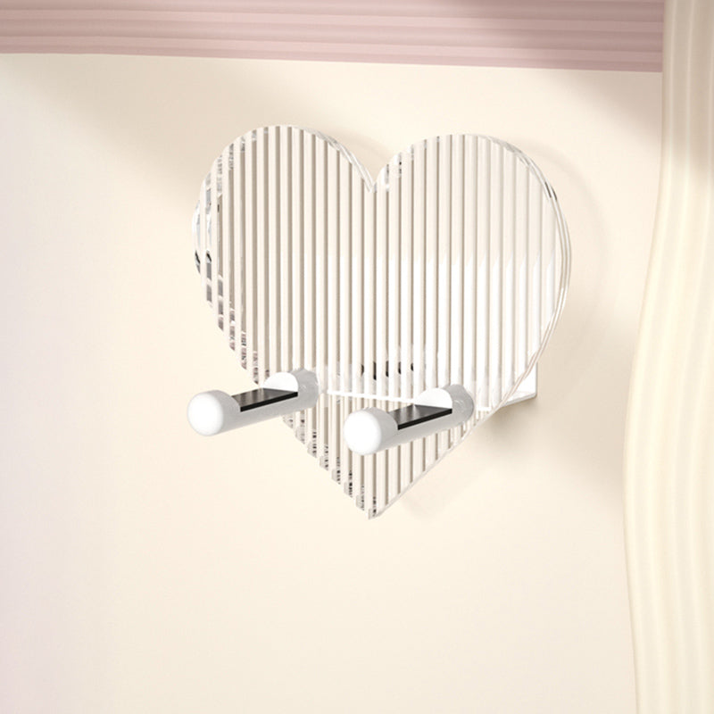 BowLift | White Metal and Acrylic Bathroom Accessories as a Single Piece or in a Set with Bathroom Shelf