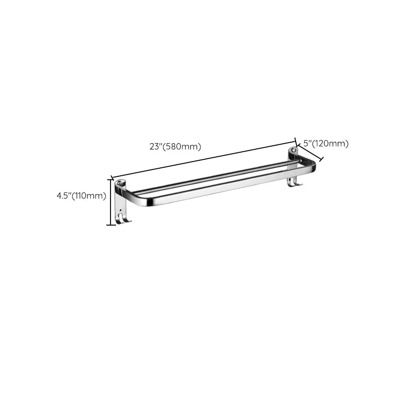 BowLift | Modern Bathroom Set Stainless Steel Bathroom Shelf Bathroom Accessory Set