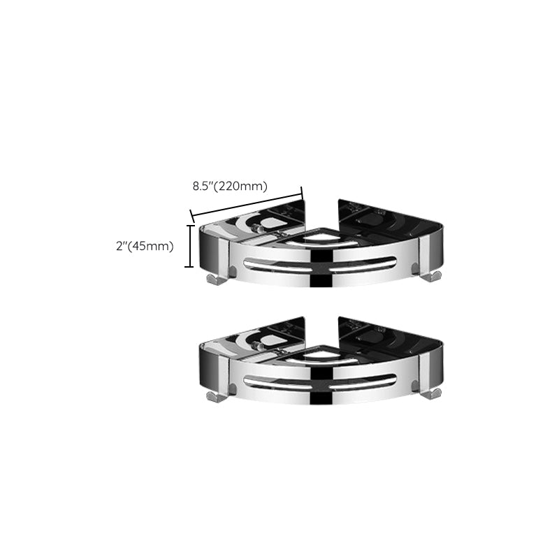BowLift | Modern Bathroom Set Stainless Steel Bathroom Shelf Bathroom Accessory Set