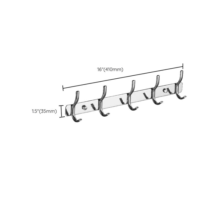 BowLift | Modern Bathroom Set Stainless Steel Bathroom Shelf Bathroom Accessory Set