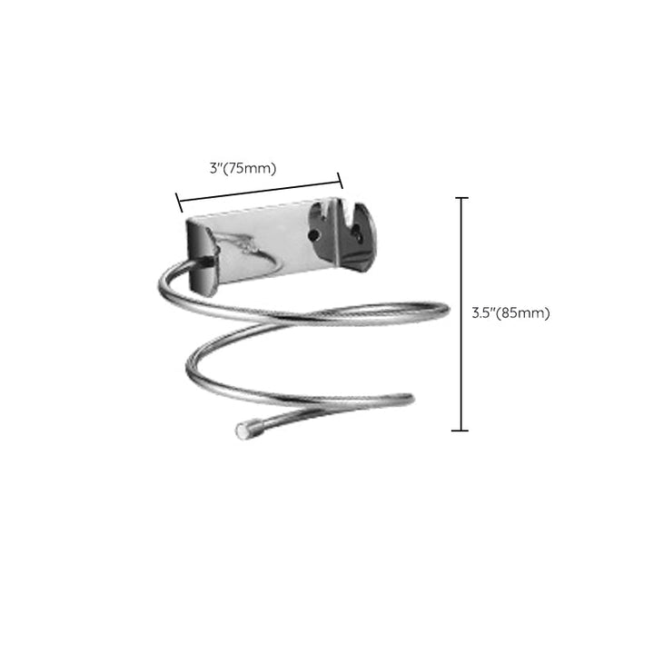 BowLift | Modern Bathroom Set Stainless Steel Bathroom Shelf Bathroom Accessory Set